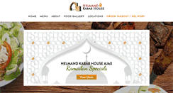 Desktop Screenshot of helmandkababhouse.com